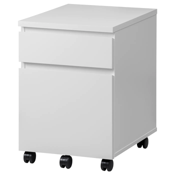 Комод MALM на колесиках IKEA 903.406.51 белый