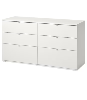 Комод VIHALS на 6 ящиков IKEA 804.901.13