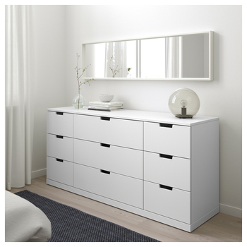 Комод NORDLI IKEA 892.395.07 белый
