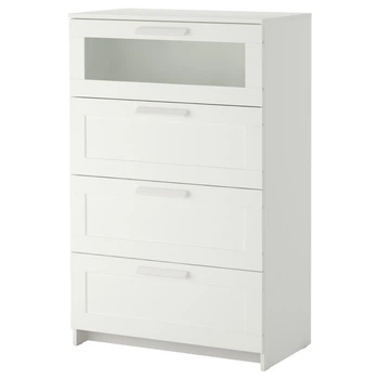 Комод BRIMNES на 4 ящика IKEA 903.920.46 белый