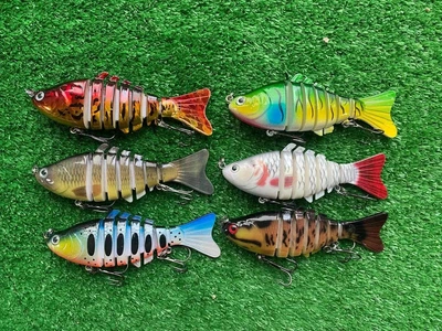 Набор Воблеров Swimbait караcь на щуку 100m\15g в коробке (8128-н3)