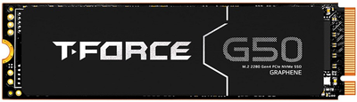 Dysk SSD Team Group T-FORCE G50 1TB M.2 2280 PCIe 4.0 x4 3D NAND TLC (TM8FFE001T0C129)