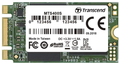 SSD диск Transcend MTS400S 64GB M.2 SATAIII MLC (TS64GMTS400S)