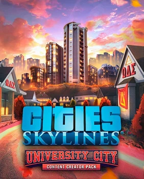 Доповнення Cities: Skylines - Content Creator Pack: University City для ПК (Ключ активації Steam)