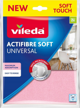 Серветки Vileda Actifibre Soft 2 шт (4023103240810)