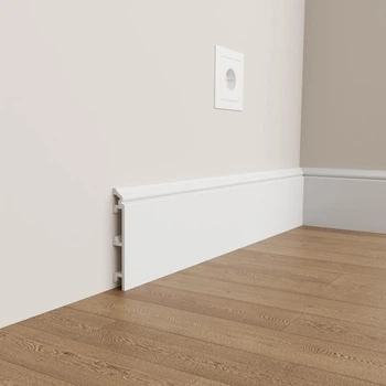 Плинтус дюрополимерный 129x19x2000 мм Grand Decor HCR 509