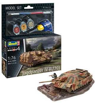 Стартовый набор 1/76 танк Jagdpanzer IV (L/70) Revell 63359