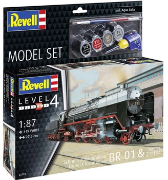 Стартовый набор модель 1/87 поезд Express Locomotive BR01 Revell 62172