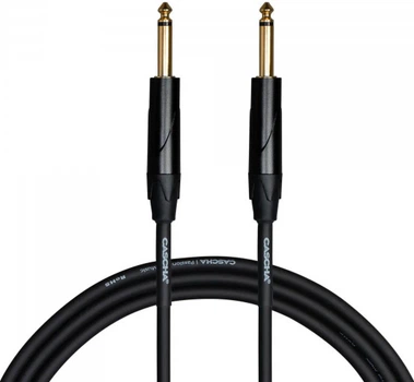 Кабель інструментальний Cascha CCA-G1BK3 (Advanced Line Guitar Cable, Black, 3 м)