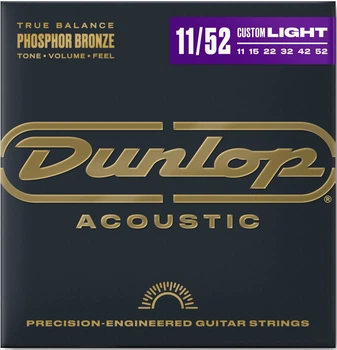 Струни для акустичних гітар Dunlop DAP1152 Phosphor Bronze (R114569)