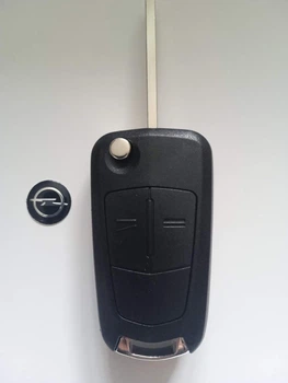 Корпус викидного ключа для Opel 2 кнопки Astra h Insignia Zafira Corsa Galakeys лезо HU100 (15-36)