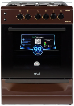 Плита газовая ARTEL Apetito 02-G Brown