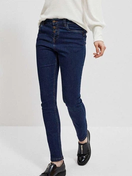 Джинсы Skinny женские Moodo Z-JE-3912 XS Темно-синие (5904152346045)