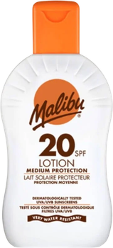 Сонцезахисний лосьйон Malibu SPF 20 200 мл (5025135111396)