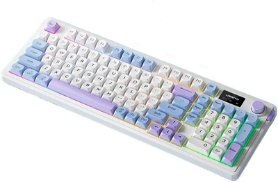 Дротова ігрова клавіатура LANGTU L98 Type-C, RGB підсвітка, 98 клавіш (розкладка ENG-UA, QWERTY)