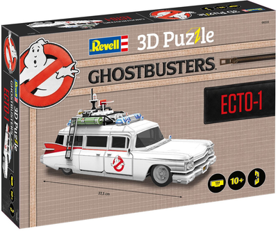 Puzzle 3D Revell Ghostbusters Ecto-1 154 elementy (4009803002224)