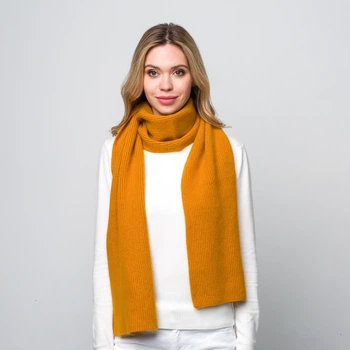 Шарф LuckyLOOK женский 691-316 One size Оранжевый
