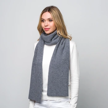 Шарф LuckyLOOK женская 023-995 One size Серый