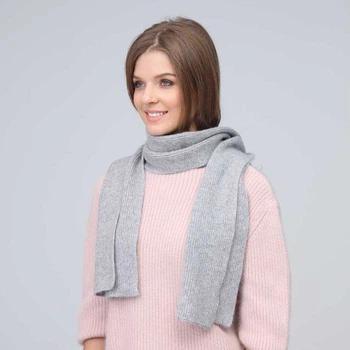 Шарф женский 865-268 LuckyLOOK Серый