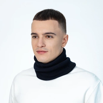 Бафф чоловічий LuckyLOOK 17х20 см Синій Edison 574-014