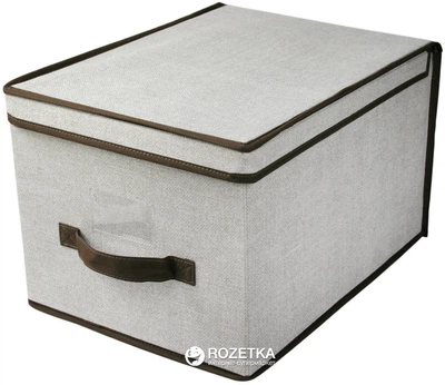 Короб складаний Handy Home з кришкою 40х30х25 см Сірий (ESH06)