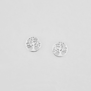 Срібні сережки Minimal 520756