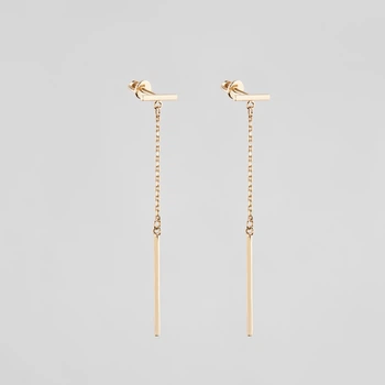 Золотые серьги Minimal ЗВС-155/1-ж