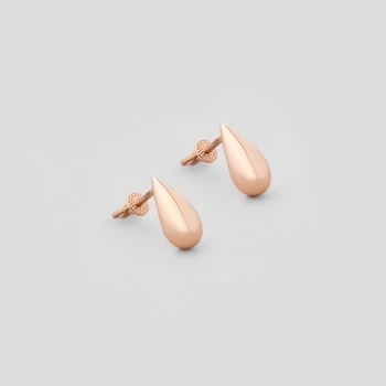 Золотые серьги Minimal с330-ч