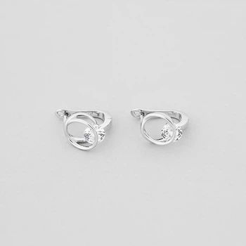 Серебряные серьги Minimal 9520334б