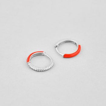 Срібні сережки Minimal 521071