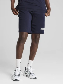 Шорти бавовняні короткі чоловічі Puma Mass Merchants Shorts 68466306 M Navy (4067983643590)