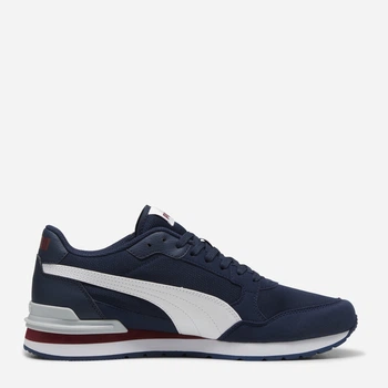 Мужские кроссовки Puma ST Runner v4 Mesh 39966602 45 (10.5UK) 29.5 см Club Navy/White/Team Regal Red/Platinum Gray (4067979713306)