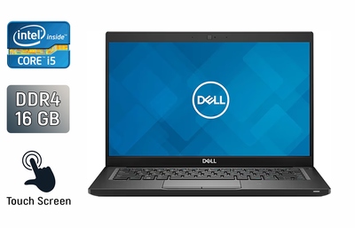 Ноутбук-трансформер Dell Latitude 7390 / 13.3" (1920x1080) IPS Touch / Intel Core i5-8350U (4 (8) ядра по 1.7 - 3.6 GHz) / 16 GB DDR4 / 512 GB SSD / Intel UHD Graphics 620 / WebCam / Windows 10 б/у