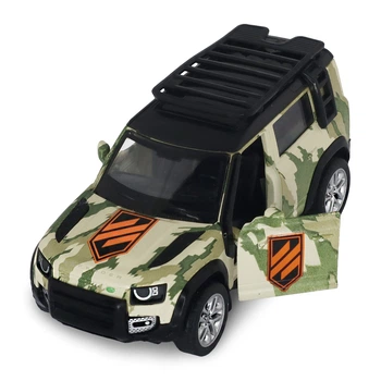 Інерційна автомодель серії "Шеврони Героїв" - LAND ROVER DEFENDER 110 - "3 ОШБр" TechnoDrive 250363M2