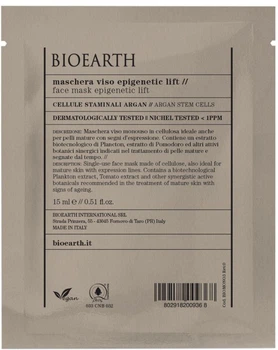 Тканевая маска Bioearth Лифтинг 15 мл (8029182009368)