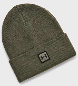 Шапка Under Armour Ua Halftime Cuff OSFM оливковий 1373155-390