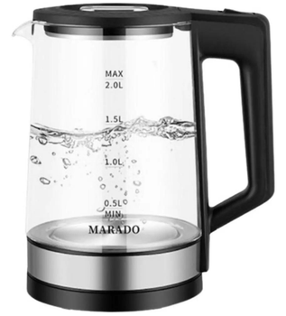 Электрочайник Marado MA-0614 стеклянный 2л 1500W