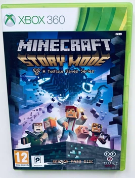 Minecraft Story Mode Season Pass, русские субтитры - диск для Xbox 360, Б/У