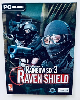 Tom Clancy's Rainbow Six 3 Raven Shield + картонный футляр, английская версия - диск для PC, Б/У