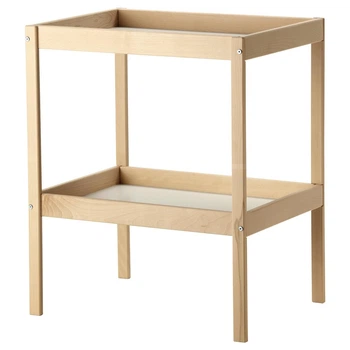 Пеленальный столик SNIGLAR IKEA натуральный/береза