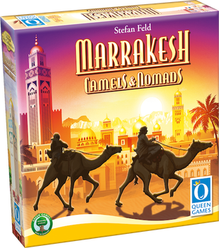 Додаток до гри Queen Games Marrakesh: Camels and Nomads Expansion (англійське видання) (4010350284711)  