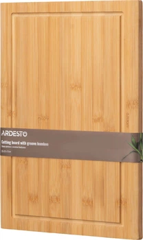 Доска кухонная с желобом ARDESTO Midori 33х22х1.5 см бамбук (AR1433BA)