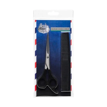 Набір для стрижки волосся та бороди The Shave Factory Hair/Beard Scissors Comb Set