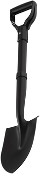 Лопата штыковая 2E Groundbreaker, стальная ручка, 2 мм, 70 см, 0.98кг (2E-S70B)