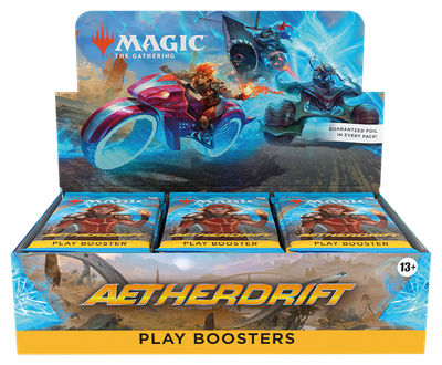 Kolekcjonerskie karty Wizards of the Coast Magic the Gathering: Aetherdrift - Play Booster Display (edycja angielska) 30 szt. (0195166278636)