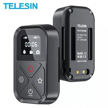 Пульт для GoPro Hero13,12,11,10,9,8,Max Telesin S5-RMT-01-TGP кнопка дистанционного управления bluetooth |79137