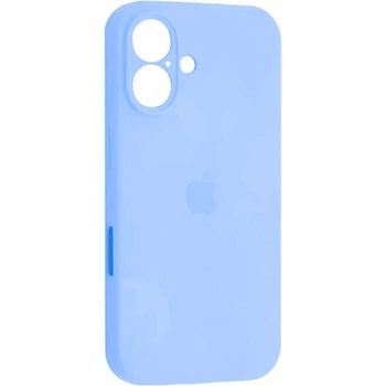 Чехол Fiji Silicone Case Full Camera для Apple iPhone 16 бампер накладка с защитой камеры Lilac