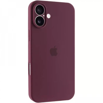 Чехол Fiji Silicone Case Full Camera для Apple iPhone 17 бампер накладка с защитой камеры Plum