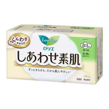 KAO Laurier Happy Skin Heavy Day Use гигиенические прокладки 22.5 см, 20 шт