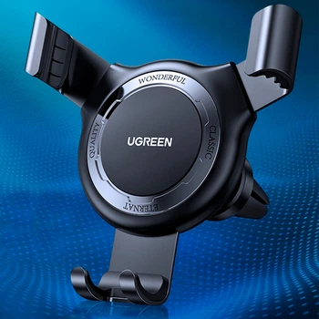 Тримач для телефону Ugreen автомобільний LP311 з гравітаційним ефектом Чорний (1014-753-00)